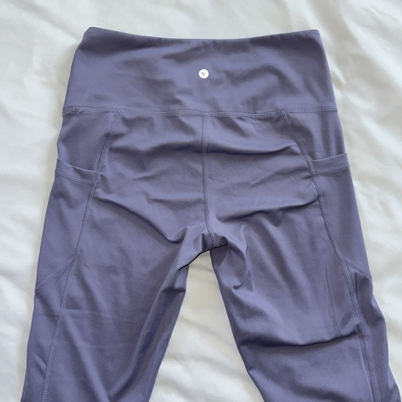 Lavender compression workout leggings - Picture 5 of 5